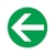 ユニット ユニピタ 矢印 緑 小 OAフロア用 835-211 FC345XM-2571825-イメージ1