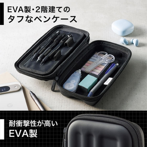 リヒトラブ XCOA ハードシェルペンケース ライト ジェットブラック FCG354W-A3812-24-イメージ3