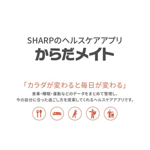 シャープ スマートリング ゴールド MH-R01FX-N-イメージ7