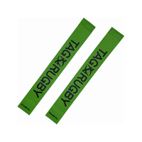 ゼット タグラグビー用 タグベルト タグのみ 緑 FCG811Y-ZF2004-4800