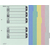 コクヨ カラー仕切カード(ガバット・背幅伸縮ファイル用)A4 5山10組 FCK231B-ｼｷ-250-イメージ2