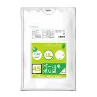 オルディ プラスプラスペール用ポリ袋45L 10P 乳白半透明 PP-W45-10
