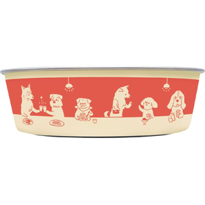 ドギーマン ステンレスの食器 ごはんにゃわん 犬用 S ビストロ FCJ190K-イメージ2