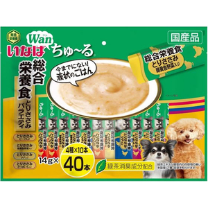 いなば ちゅーる 総合栄養食 とりささみバラエティ 14g×40P FCD551H-イメージ1