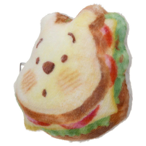 タカラトミーアーツ ディズニーキャラクター/Nuiパン/ぬいぐるみ前髪クリップ/サンドウィッチ/プー・ピグレット NUIﾊﾟﾝﾇｲｸﾞﾙﾐﾏｴｶﾞﾐｸﾘﾂﾌﾟﾌﾟ--イメージ3