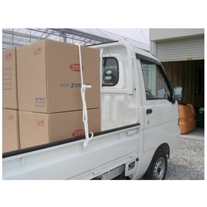 ユタカメイク ロープ ビニロンSトラックロープ(OB) 9×20 白920バンド掛巻 FC118GY-3677443-イメージ4