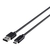 BUFFALO USB2．0ケーブル(A to C) (0．5m) ブラック BSUAC205BK-イメージ1