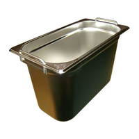 江部松商事 EBM/18-8 ガストロノームパン Wハンドル 1／3 H200mm FC518LW-7851000