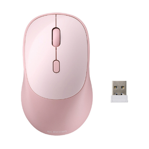 エレコム OSMOD USB無線/Bluetoothマウス[4ボタン/Mサイズ] ピンク M-MY20MBSPN-イメージ1