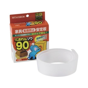 ミツギロン 家具転倒防止安定板 たおれんゾウ90EVA ST-25 FCD558B-ST-25-イメージ1