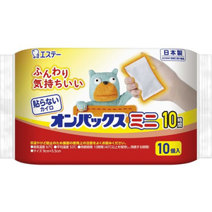 エステー 貼らないオンパックスミニ 10個 FC905NN-イメージ1