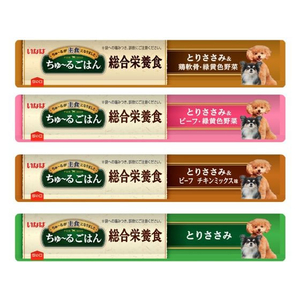 いなば ちゅーるごはん ビーフ・野菜バラエティ 14g×80P FCD552H-イメージ5