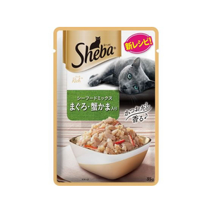 マースジャパン シーバリッチ シーフードミックス まぐろ蟹かま 35g FC446RW-イメージ1