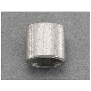 エスコ ワイヤーロープスリーブ ステンレス製 10個 5.0mm FCY7884-EA628SD-25-イメージ1