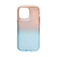 Hamee iPhone 14 Pro Max用TPUケース IFACE LOOK IN CLEAR LOLLY ストロベリー/アクア 41-946466