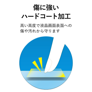 エレコム カシオ電子辞書専用液晶保護フィルム DJP-TP032BL-イメージ6