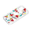 PGA iPhone 15 Plus用クリアハイブリッドケース アリエル PG-D23CPT03ARL