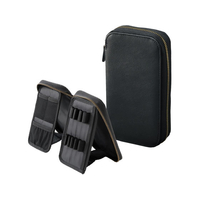 リヒトラブ XCOA スタンドブックペンケース ライト ジェットブラック FCG355W-A3813-24