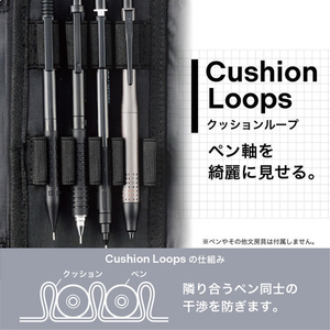 リヒトラブ XCOA スタンドブックペンケース ライト ジェットブラック FCG355W-A3813-24-イメージ4