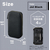 リヒトラブ XCOA スタンドブックペンケース ライト ジェットブラック FCG355W-A3813-24-イメージ8