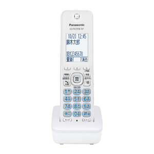 パナソニック デジタルコードレス電話機(受話子機+子機1台タイプ) パールホワイト VE-GD78DL-W-イメージ14