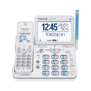 パナソニック デジタルコードレス電話機(受話子機+子機1台タイプ) パールホワイト VE-GD78DL-W-イメージ15