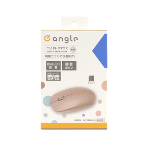 e angle ワイヤレスマウス ピンク ANGV-CSMSW3-A-PK-イメージ11