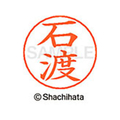 シヤチハタ ネームペン用ネーム シルバー 既製 石渡 FC45991-X-GPS-0220