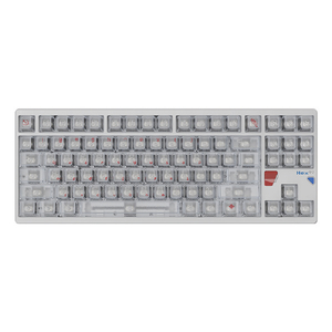 金属製ボディパーツ 赤と銀のテクスチャー ATK H80-SP Hex80 Wired Magnetic HE keyboard Spark|エディオン公式通販