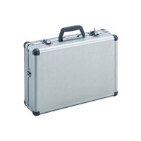 トラスコ中山 TRUSCO　アルミケース　片開き　386X245X128　シルバー TAC-114600