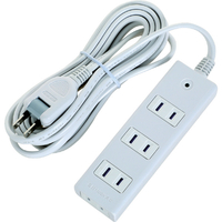 トラスコ 電源タップ ２Ｐ４個口 １０Ｍ マグネット付 TRUSCO 電源タップ TOT2-410
