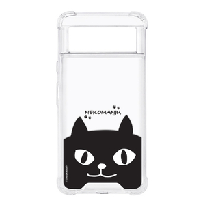 abbi FRIENDS Google Pixel 8用ネコマンジュウハイブリッドケース インパクトイタズラネコ ABF26647P8-イメージ1
