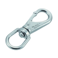 トラスコ中山 TRUSCO スイベルスナップ ステンレス製 線径5×開口9mm 2個入 FC616FB-2750643