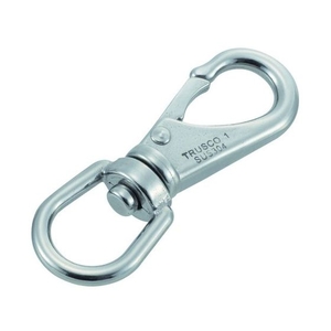 トラスコ中山 TRUSCO スイベルスナップ ステンレス製 線径5×開口9mm 2個入 FC616FB-2750643-イメージ1