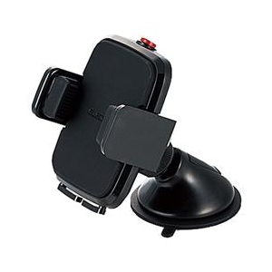 エレコム 車載スマホスタンド(ゲル吸盤) ブラック P-CARS02BK エレコム 車載スマホスタンド(ゲル吸盤) ブラック P-CARS02BK