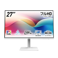 MSI 27型液晶ディスプレイ Modern MD2712PW ホワイト MODERNMD2712PW