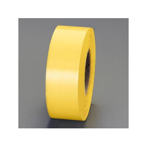 エスコ マーキングテープ 非粘着 黄 12巻 30mm×91m FCB793N-EA983DB-54B-イメージ1