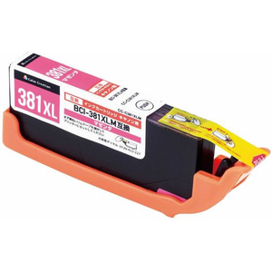 エレコム 互換インク BCI-381XLY対応 イエロー FC388SV-CC-C381XLY-イメージ1