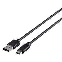 BUFFALO USB2．0ケーブル(A to C) (1．0m) ブラック BSUAC210BK