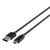 BUFFALO USB2．0ケーブル(A to C) (1．0m) ブラック BSUAC210BK-イメージ1
