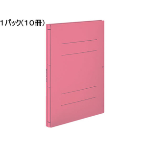 コクヨ ガバットファイル〈ツイン〉(活用・紙製) A4タテ ピンク 10冊 1パック(10冊) F835922-ﾌ-VT90NP-イメージ1