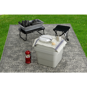 トラスコ トランクカーゴ ３０Ｌ グレー TRUSCO 道具箱“トランクカーゴ” GYC-30-イメージ5