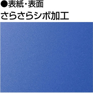 コクヨ クリヤーブック(Glassele)固定式 A4 100P ブルー FCK234B-ﾗ-GL100B-イメージ5