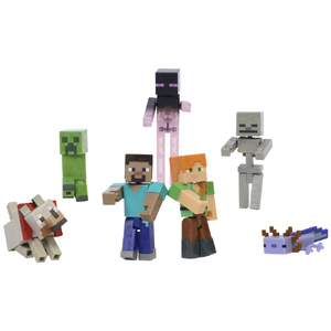 マテル JFG66 マインクラフト ベーシックフィギュア ワールドビルダーセット ﾏｲｸﾗBﾌｲｷﾞﾕｱﾜ-ﾙﾄﾞﾋﾞﾙﾀﾞ-ｾﾂﾄ-イメージ4