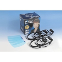 Wincam/ウィンカムヘッドセットマスク 5個入り ブラック W-HSM-5B FC369TV-2557618