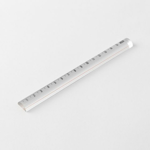 デザインフィル レンズ定規 15cm 透明 FCD201G-42306006-イメージ3