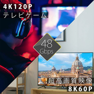 ホーリック ウルトラハイスピードHDMIケーブル 1．5m ゴールド HDM15648GD-イメージ3
