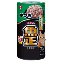 ペットライン キャネット 魚正 かつお(3缶) Cｳｵﾏｻｶﾂｵ3P