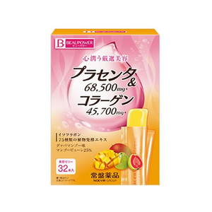 常盤薬品工業 BEAUPOWER プラセンタ・コラーゲンゼリー 10g×32本 FCR7544-イメージ1