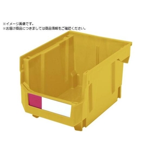 トラスコ中山 TRUSCO/スタッキングコンテナ 6.6L イエロー TSC239Y FCD499D-2083352-イメージ1